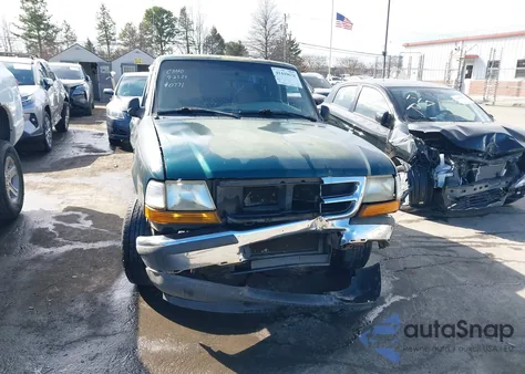 1998 Ford Ranger Splash/Xl/Xlt из США, поврежденный, VIN 1FTYR10X7WPB00771